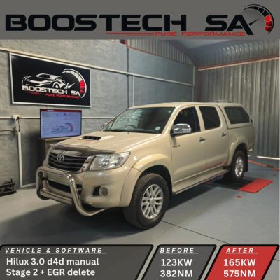 N70 Hilux manual stage 2 dyno results